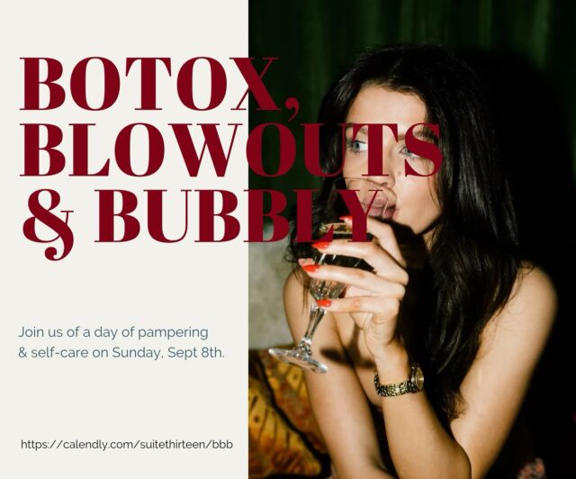 Spots are filling up!!! We are thrilled to be hosting our second BBB event on Sept 8th!!!! 
🥂🥂🥂